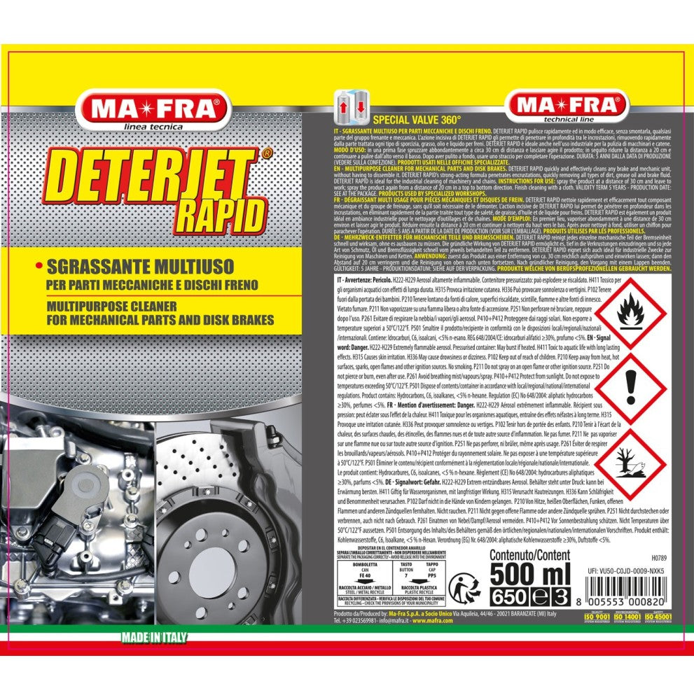 MA-FRA Deterjet Rapid - Vista prodotto