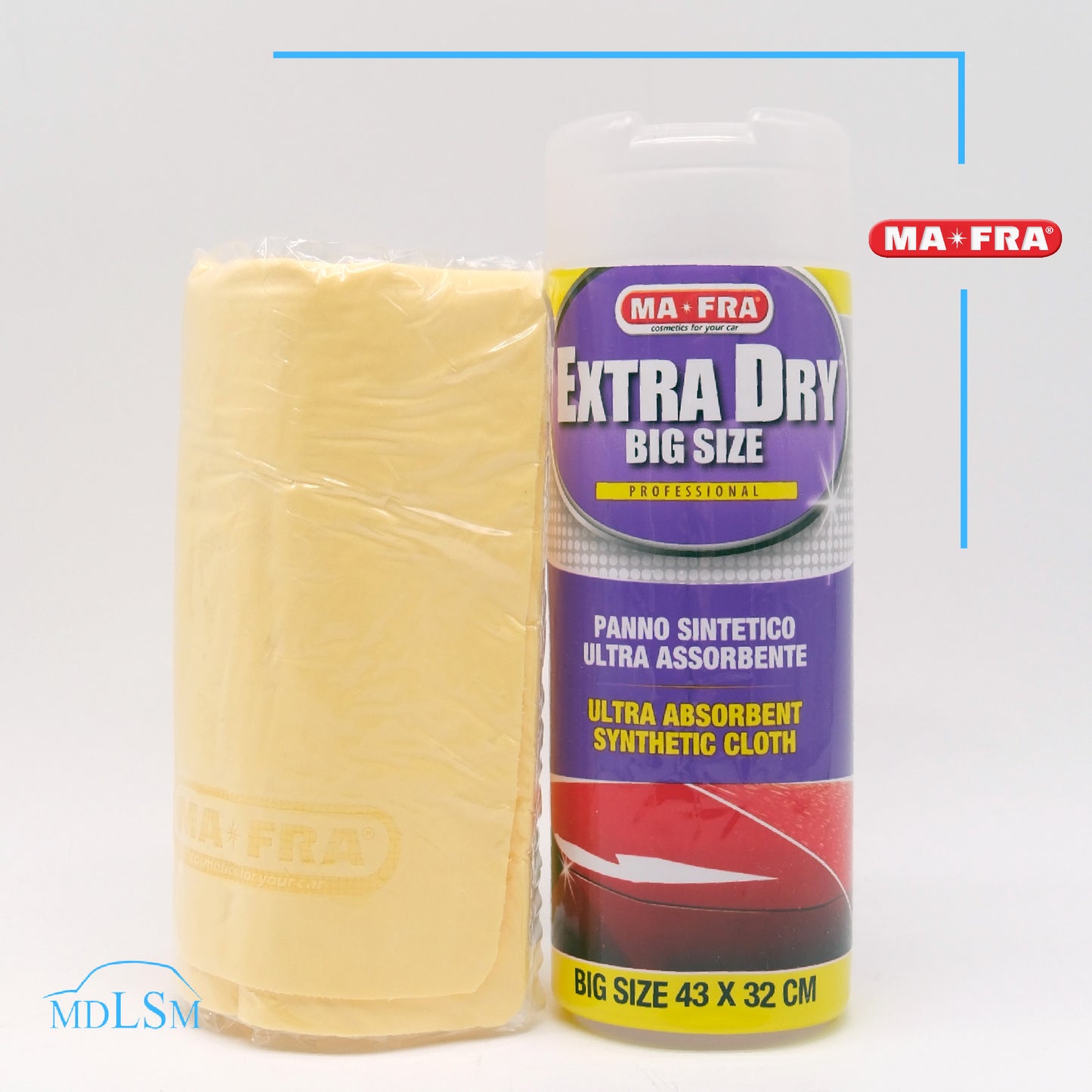 MA-FRA EXTRA DRY PANNO SINTETICO ULTRA ASSORBENTE NON LASCIA ALONI "0530" 43X32