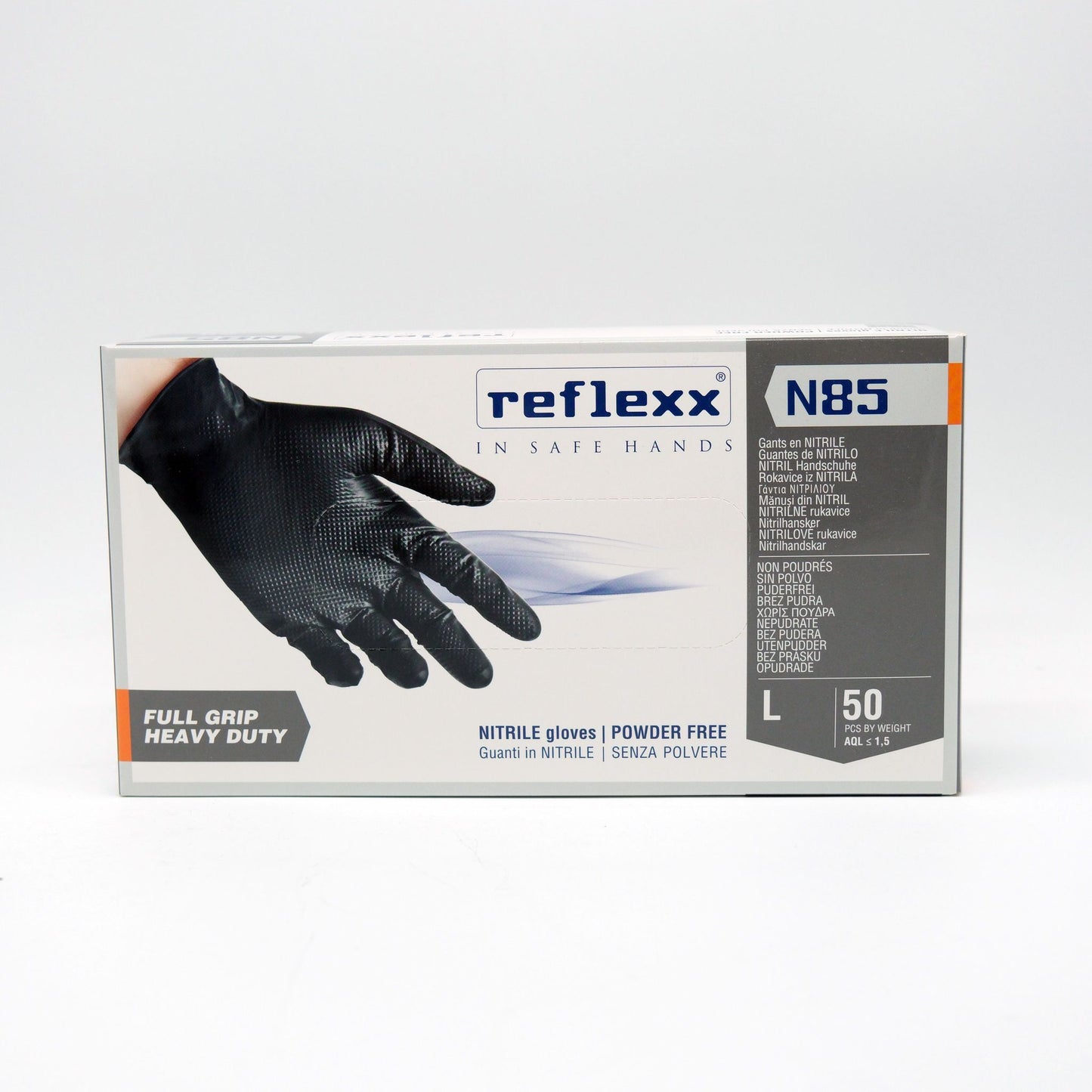 PROTEC- GUANTI REFLEXX RETINATI NERI GRIP XL