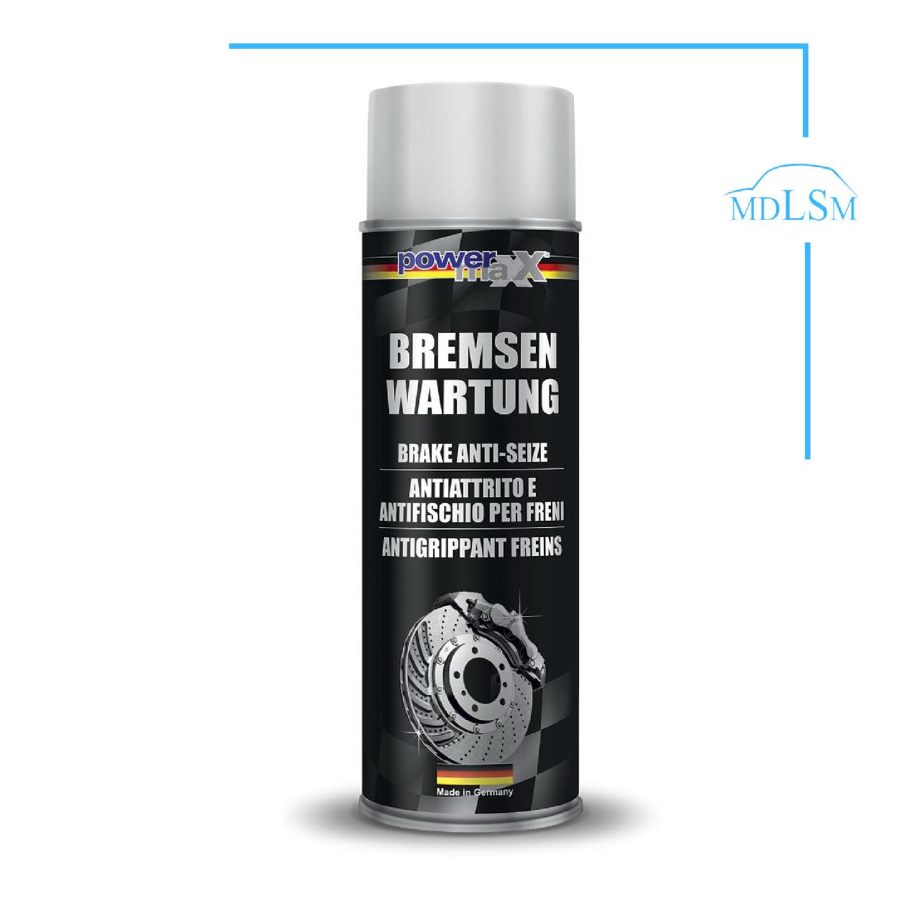 Powermax - Brake Antiseize 500 ML Lubrifica l'Impianto Frenante a Scorrimento | Powermax | LS Motors