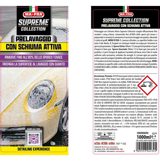 MA-FRA Supreme Collection Prelavaggio Schiuma Attiva