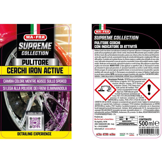 MA-FRA Supreme Collection Pulitore Cerchi Iron Active