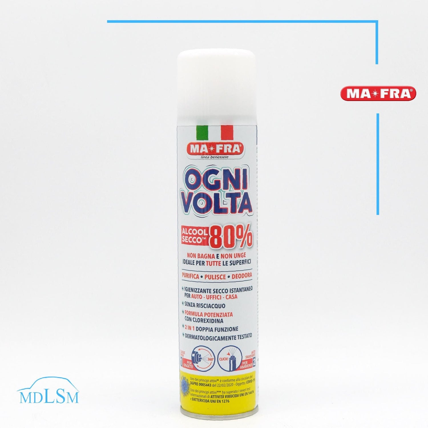 Igienizzanti e purificatori per abitacolo auto MA-FRA – elimina odori e batteri