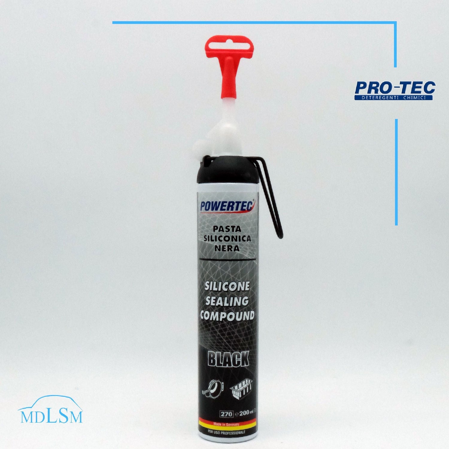 Pasta siliconica nera ad alte temperature - PowerTec