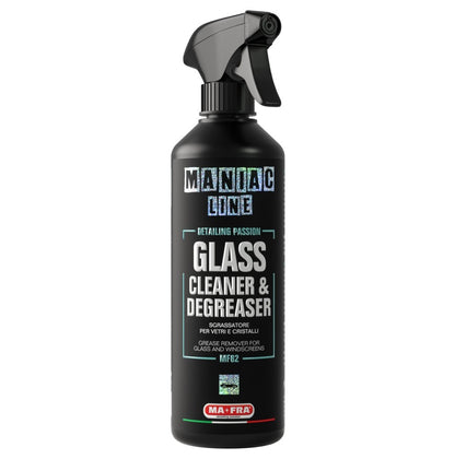 MA-FRA Maniac Line Glass Cleaner & Degreaser MF82 - Sgrassatore vetri e cristalli