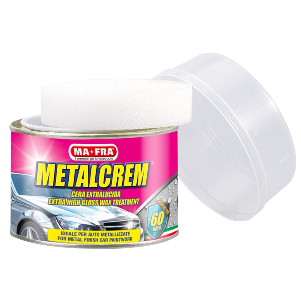MA-FRA Metal Cream 150ml - Crema lucidante per metalli cromati e alluminio