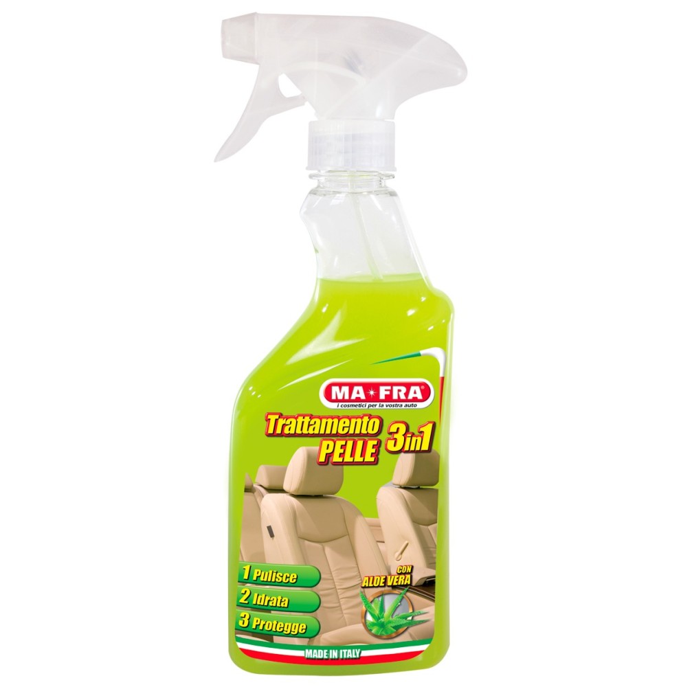 MA-FRA 3-in-1 Leather Treatment Cleans Hydrates Protects and Softens