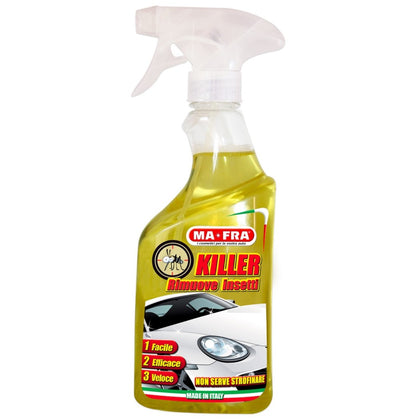 MA-FRA Killer Elimina Insectos de la Carrocería del Coche Fácil y Rápido
