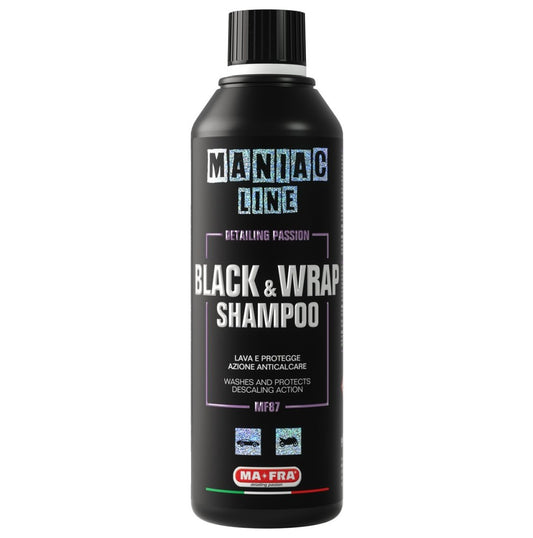MA-FRA Maniac Line Black & Wrap Shampoo for Black Matte and Wrapped Paint