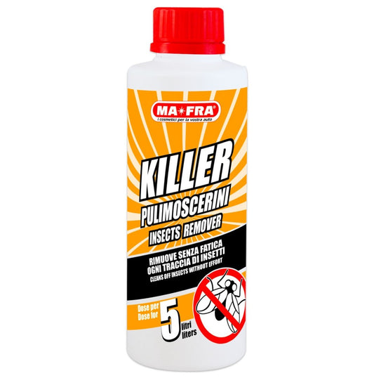 MA-FRA Pulimoscerini 250ml Insect Remover to Add to Windscreen Washer Reservoir