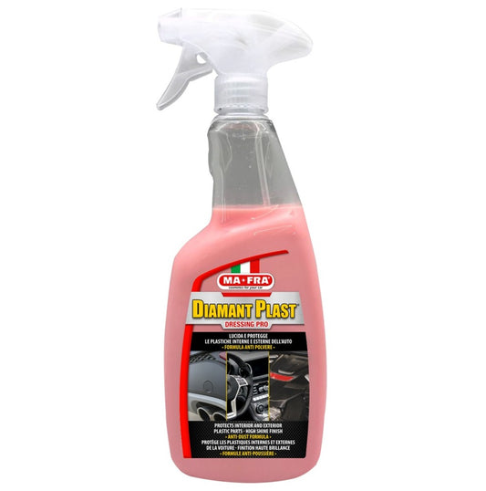 MA-FRA Diamant Plast Dressing Pro Interior Exterior Shine for Cars and Motorbikes 750ml
