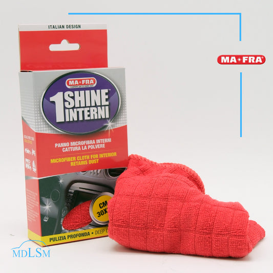 MAFRA 1 SHINE INTERNI PANNO IN MICROFIBRA INTERNI CATTURA POLVERE 30x30CM A0217