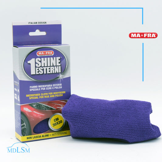 MAFRA 1 SHINE ESTERNI PANNO IN MICROFIBRA SPECIALE PER CERE E POLISH 30x30 CM