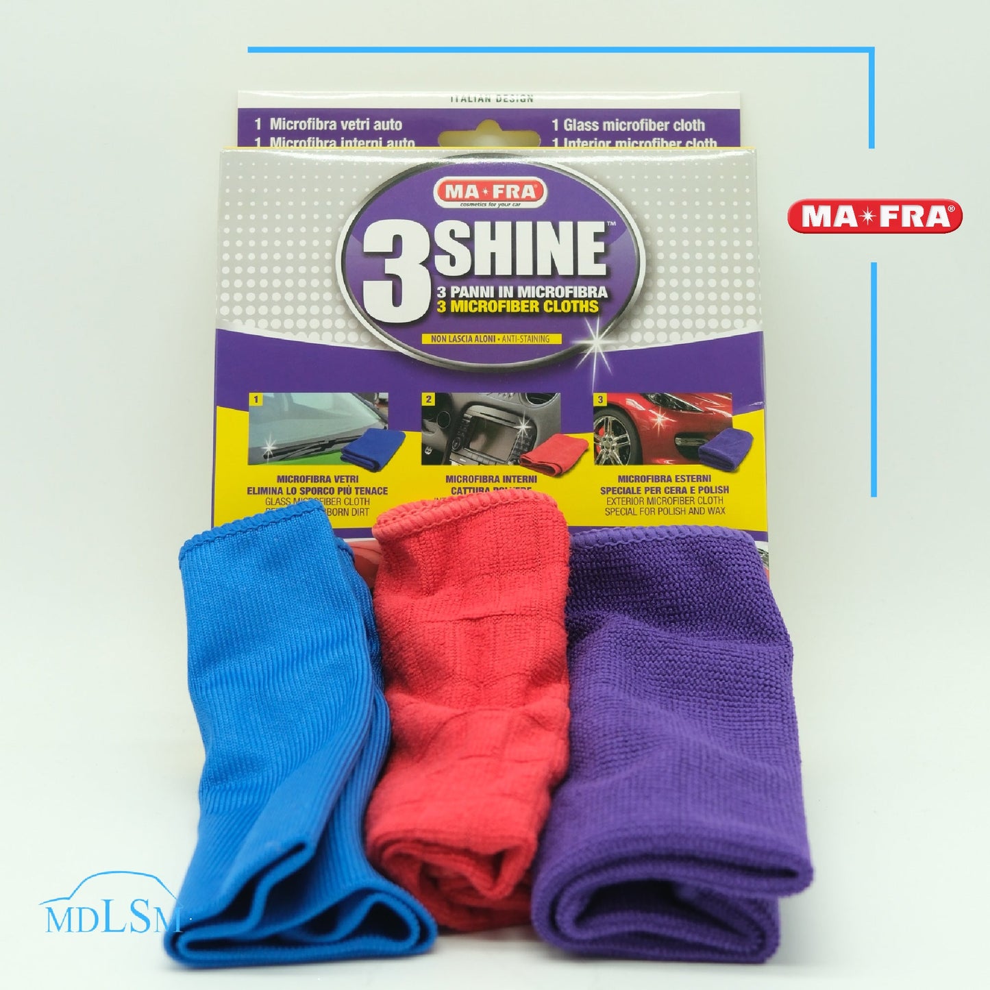 MA-FRA 3shine Panni – Kit Pulizia Interni