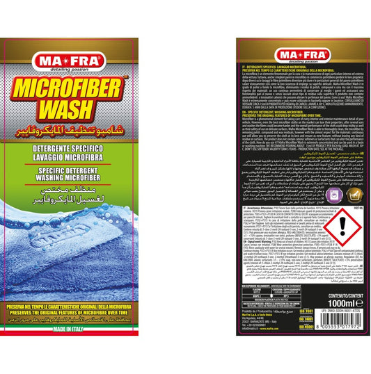 MA-FRA Microfiber Wash 1 Litre Professional Microfiber Cloth Wash