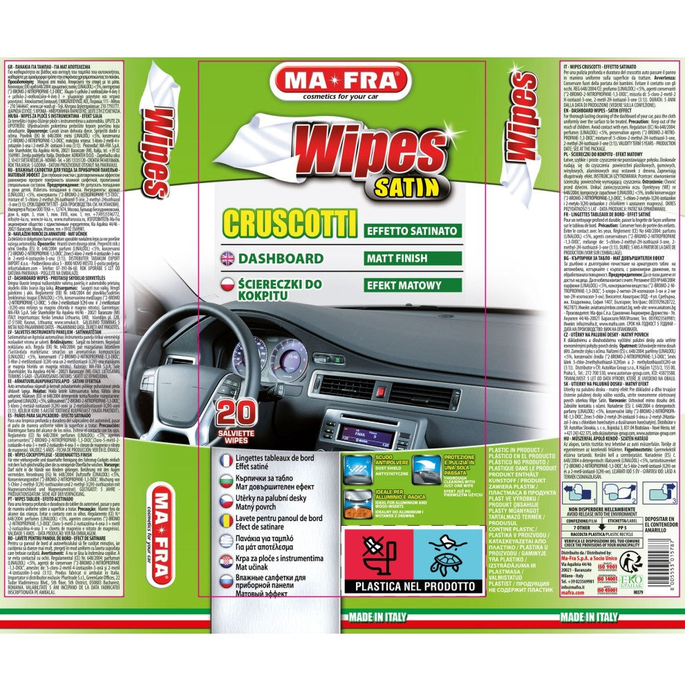 MA-FRA Panno Wipes Satin - Vista dettaglio