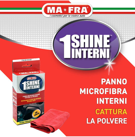 MA-FRA 1 Shine Interni Panno in Microfibra Interni Cattura Polvere 30x30cm
