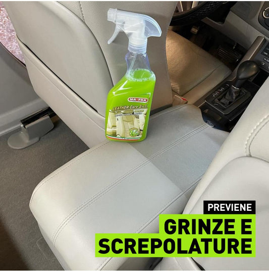 MA-FRA 3-in-1 Leather Treatment Cleans Hydrates Protects and Softens