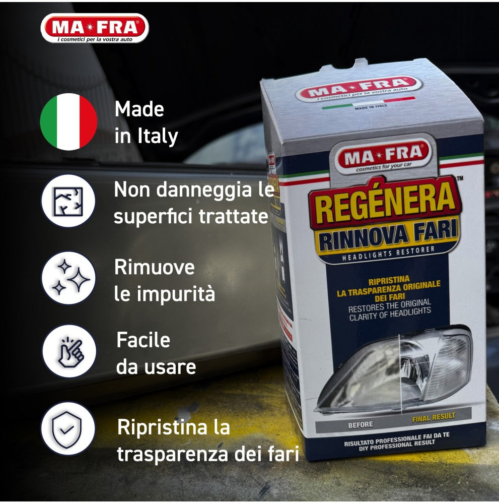 MA-FRA Kit Regenera Fari - Vista dettaglio