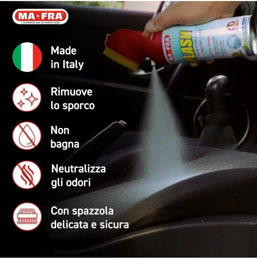 MA-FRA Flash Dry Interior Cleaner for Fabric and Alcantara Cars