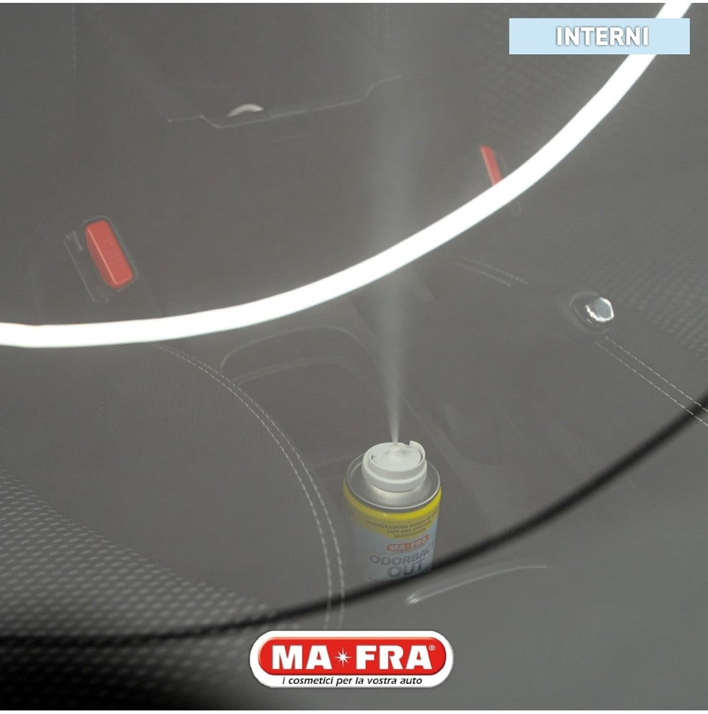 MA-FRA Odorbact Out Talc Cleans and Purifies Car Air Conditioning System