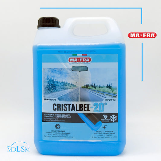 MAFRA CRISTALBEL -20 DETERGENTE LIQUIDO LAVAVETRI ANTIGELO VETRI "HC057"