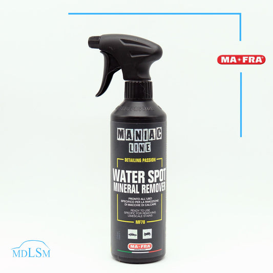 MAFRA MANIC LINE WATER SPOT MINERAL REMOVER 500ML RIMUOVE MACCHIE CALCARE "MF78