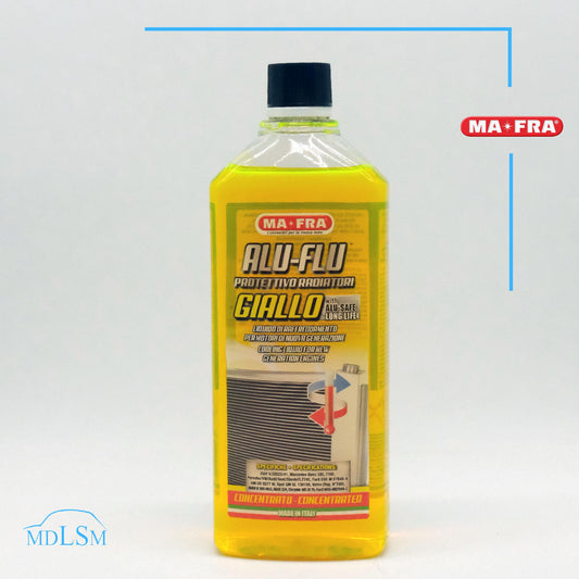 MAFRA ALU FLU GIALLO LIQUIDO RAFFREDDAMENTO RADIATORI ANTIGELO CONCENTRATO H0897