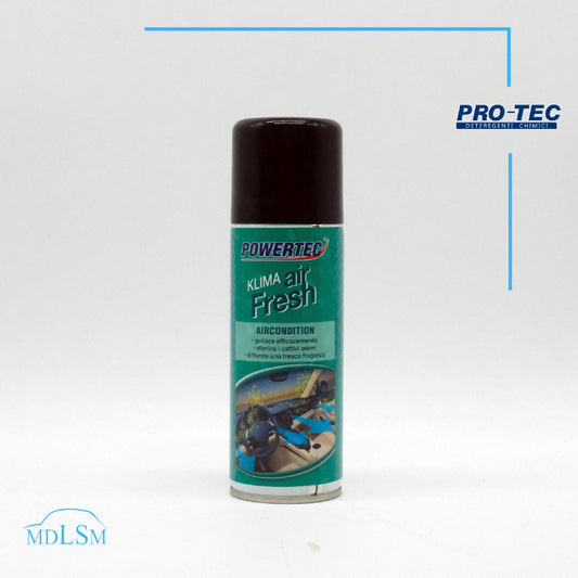 POWERTEC KLIMA AIR FRESH ELIMINA CATTIVI ODORI E BATTERI DIFFONDE FRESCHEZZA