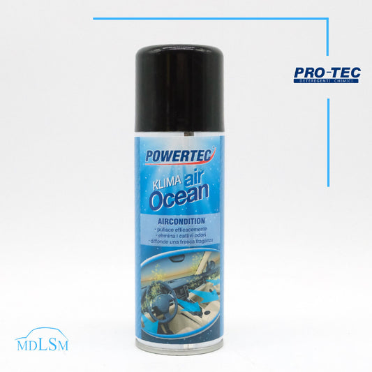POWERTEC KLIMA AIR OCEAN ELIMINA CATTIVI ODORI E BATTERI DIFFONDE FRESCHEZZA