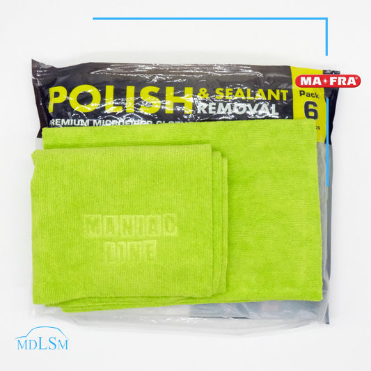 MAFRA POLISH & SEALANT REMOVAL PANNI IN MICROFIBRA PER RIMUOVERE POLISH "A0486"