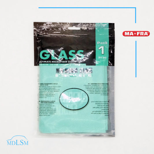 MAFRA GLASS ULTIMATE MICROFIBER CLOTHS MICROFIBRA PULIZIA VETRI PROFESSIONALE