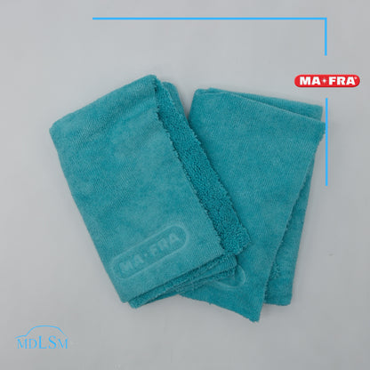 MAFRA 2 PANNO DOUBLE FACE IN MICROFIBRA 40X40 MULTIUSO PULIZIA RIFINITURA A0501