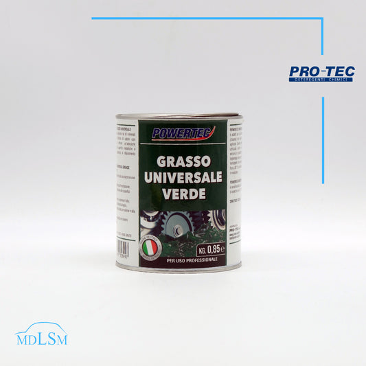 POWERTEC - GRASSO UNIVERSALE VERDE 850G -30 GRADI +120 GRADI "PW0716"