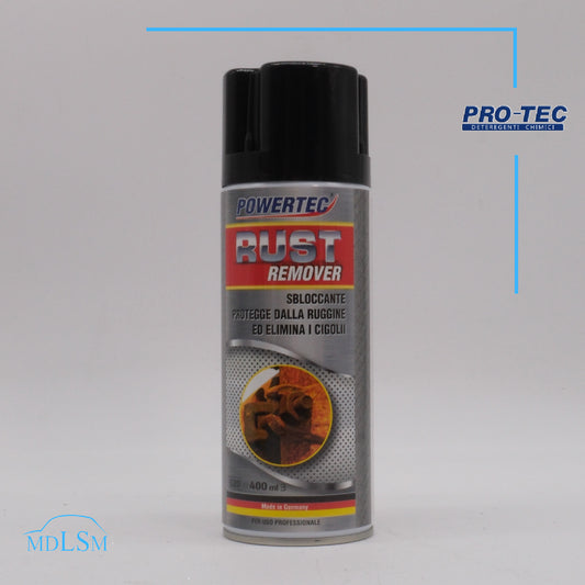 POWERTEC - RUST REMOVER SBLOCCA E PROTEGGE DALLA RUGGINE ED ELIMINA CIGOLII