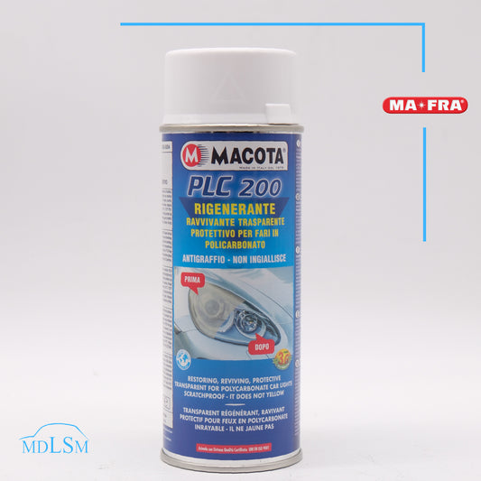 MACOTA - VERNICE SPRAY TRASPARENTE RAVVIVANTE PROTETTIVO PER FARI POLICARBONATO