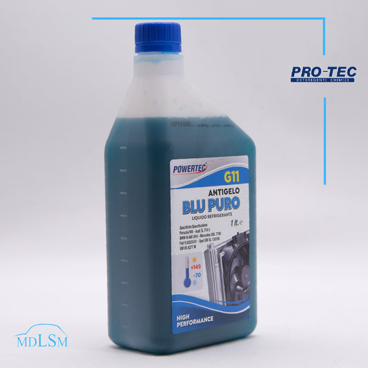 POWERTEC - LIQUIDO ANTIGELO REFRIGERANTE BLU PURO G11 HIGH PERFORMANCE - PW1306