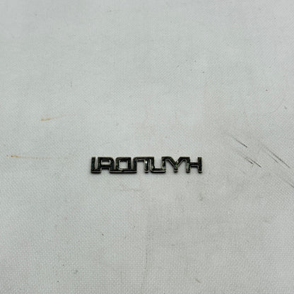 SCRITTA HYUNDAI LOGO EMBLEMA SIGA BADGE FREGIO ORIGINALE L-310
