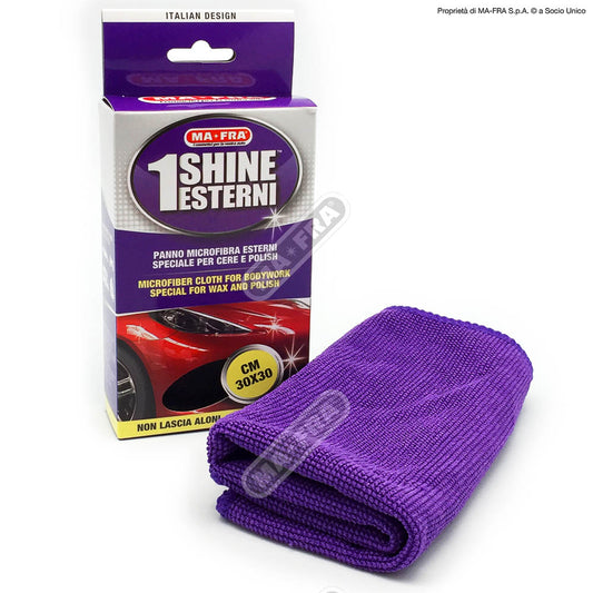 MA-FRA 1 Shine Esterni Panno in Microfibra Speciale per Cere e Polish 30x30 cm