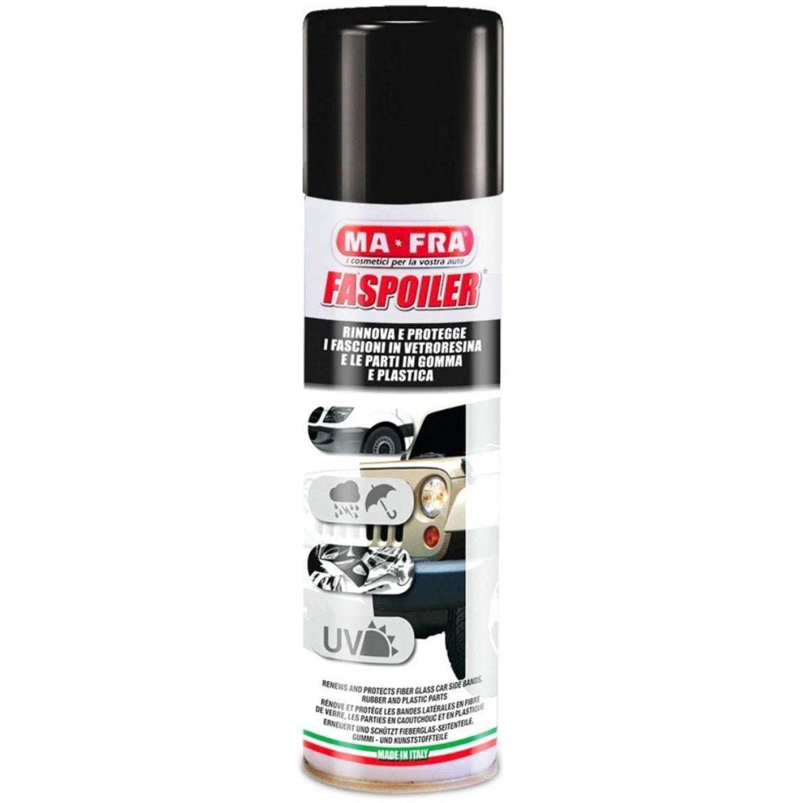 MA-FRA - Faspoiler Spray Rinnova e Protegge Paraurti Fascioni e Plastiche Auto | MA-FRA | LS Motors