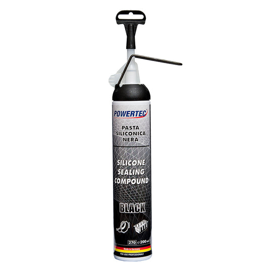 PowerTec Pasta Siliconica Nera Con Dosatore ad Alte Temperature 250°C | PowerTec | LS Motors