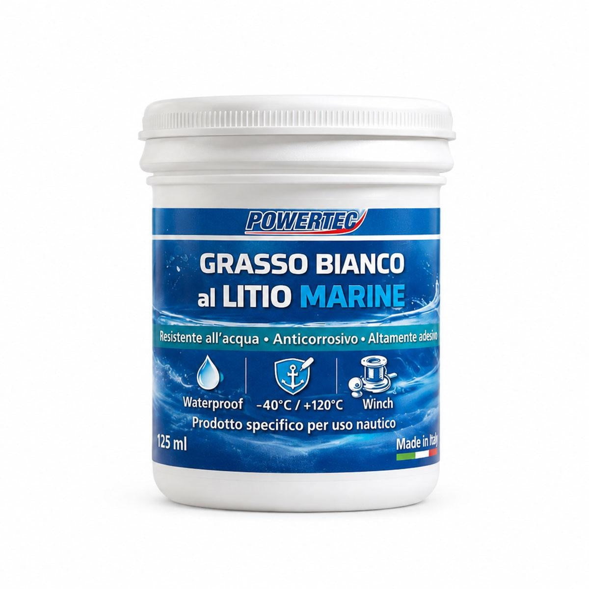 Grasso Bianco A Litio 125 ML Powertec