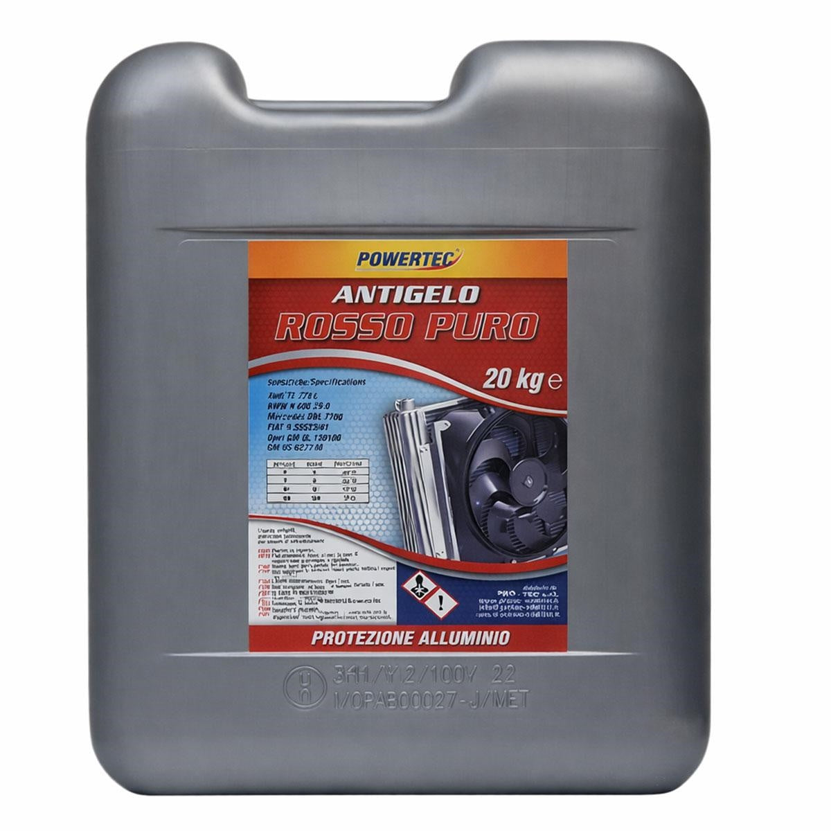 Antigelo Rosso Puro 20 KG (powertec)