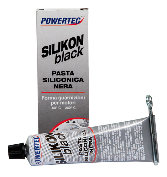 PowerTec Pasta Siliconica Nera ad Alte Temperature 250°C 75gr | PowerTec | LS Motors