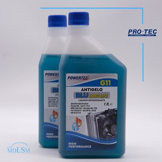 PowerTec Liquido Antigelo Refrigerante Blu Long Life G11 1l | PowerTec | LS Motors
