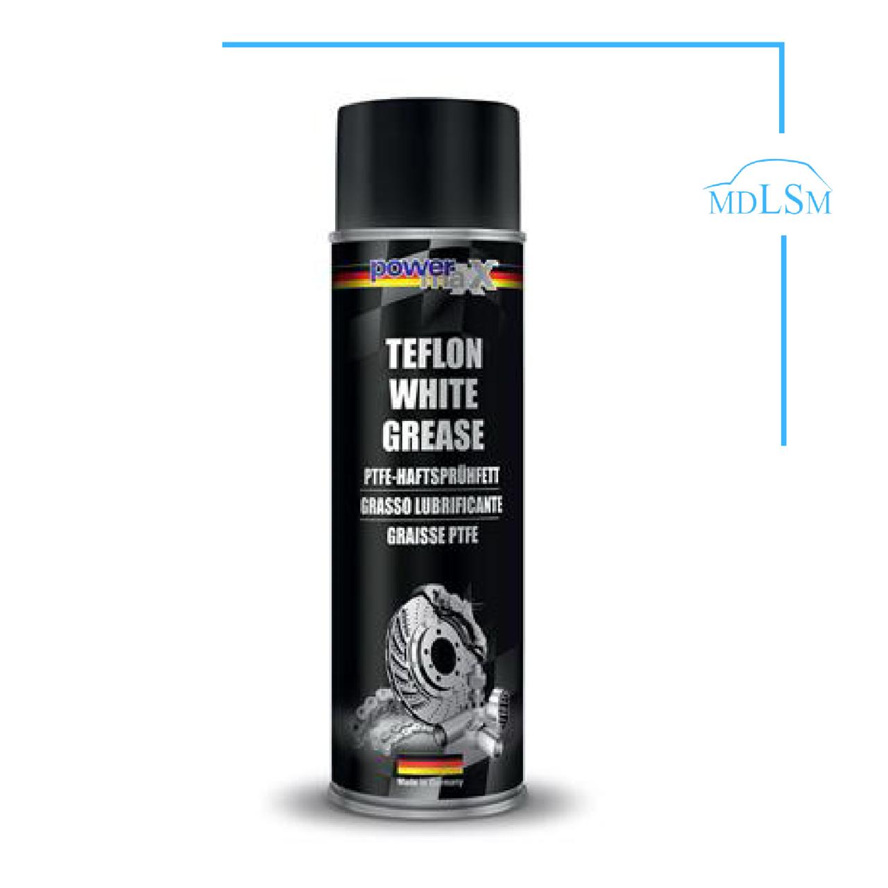 Powermax - Teflon White Grasso 500 ML Lubrificante a Elevate Prestazioni | Powermax | LS Motors