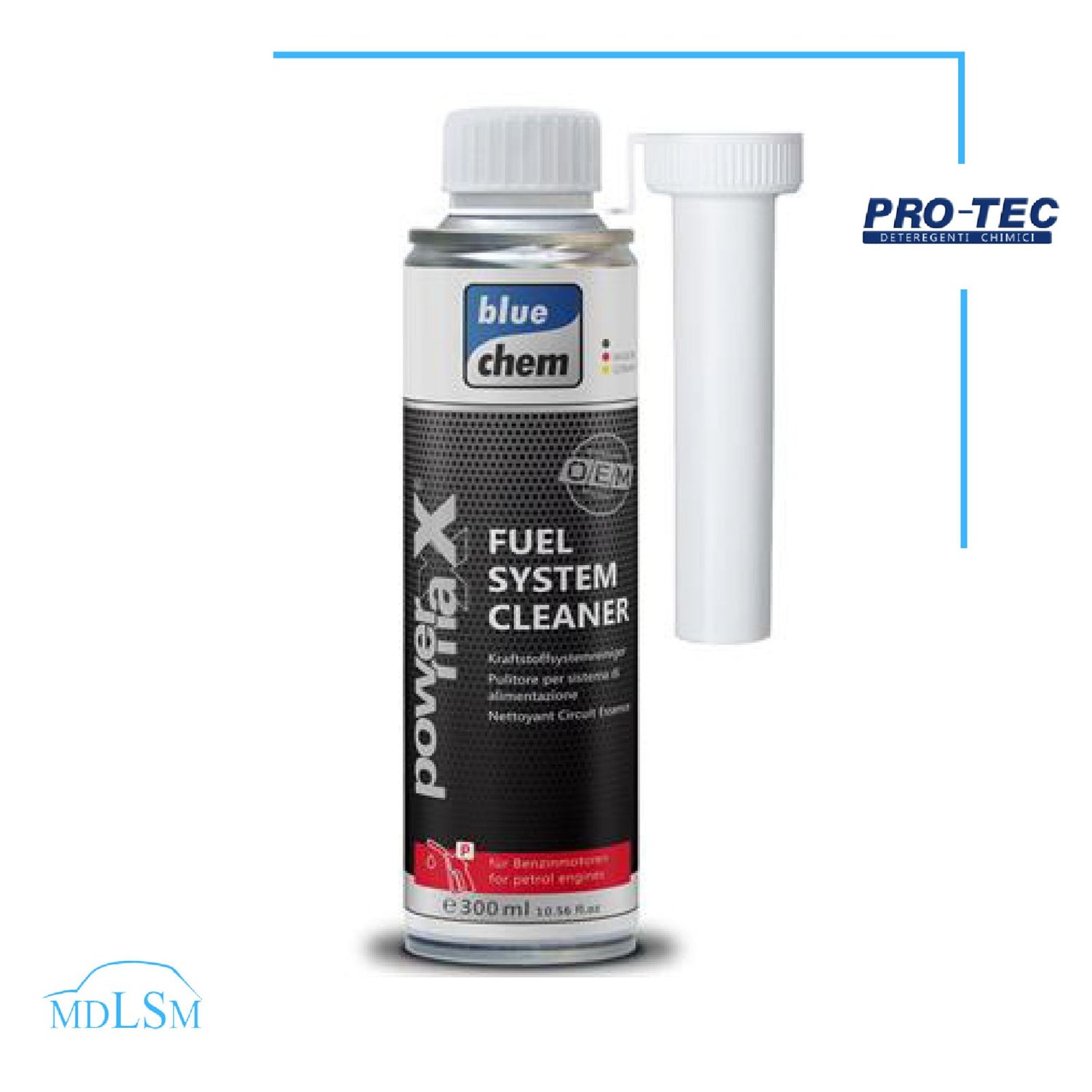 Blue Chem - Additivo Fuel System Cleaner Pulizia Iniettori Per Auto a Benzina | BLUE CHEM | LS Motors