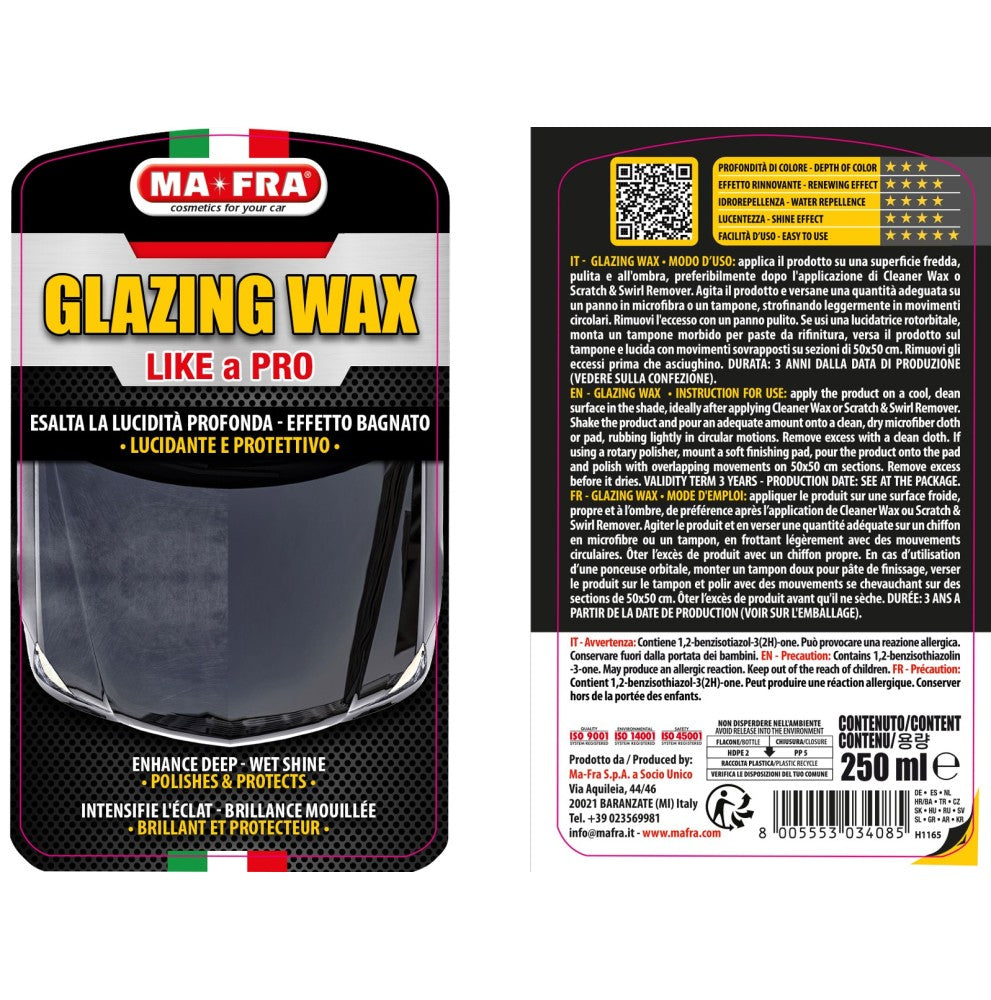 MA-FRA Glazing Wax - Vista prodotto