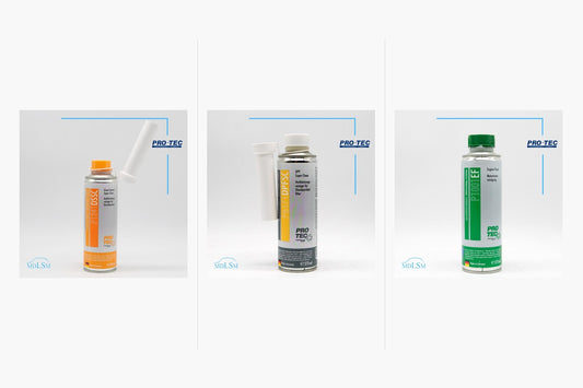 Kit Additivi Diesel Completo Pro-Tec – Diesel System Super Clean, DPF Super Clean e Engine Flush