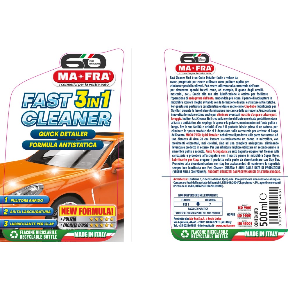 MA-FRA Fast Cleaner 3in1 - Vista prodotto